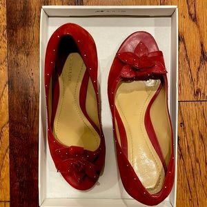 Nice pair of Ann Taylor shoes. Worn them a few times. Dressy and comfortable!